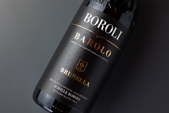 Etichetta Barolo Brunella Boroli