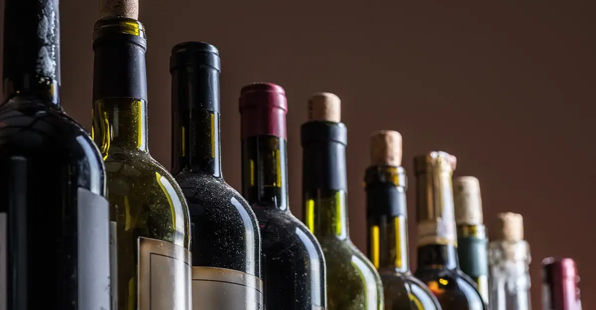 Guida completa ai colori delle bottiglie di vino